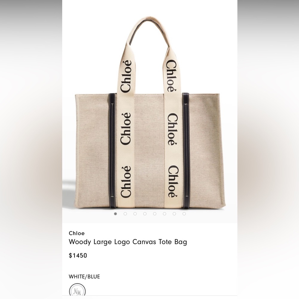 Large Chloe Woody Blue